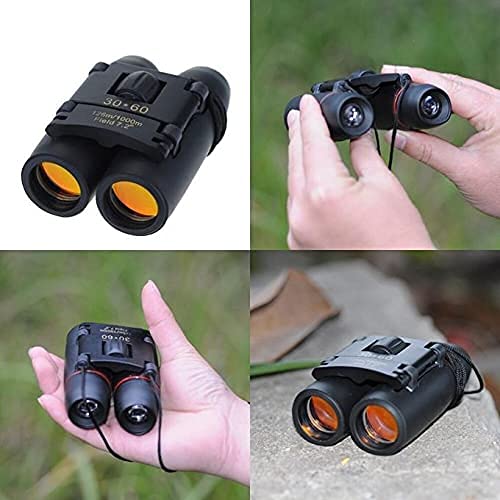 Compact Binoculars, Small Folding Binoculars, Easy Focus for Kids Adults Bird Watching Travel Hunting Concerts Sports, Waterproof Telescope with Strap Bag Compact Binoculars, Small Folding Binoculars, Easy Focus for Kids Adults Bird Watching Travel Hunting Concerts Sports, Waterproof Telescope with Strap Bag